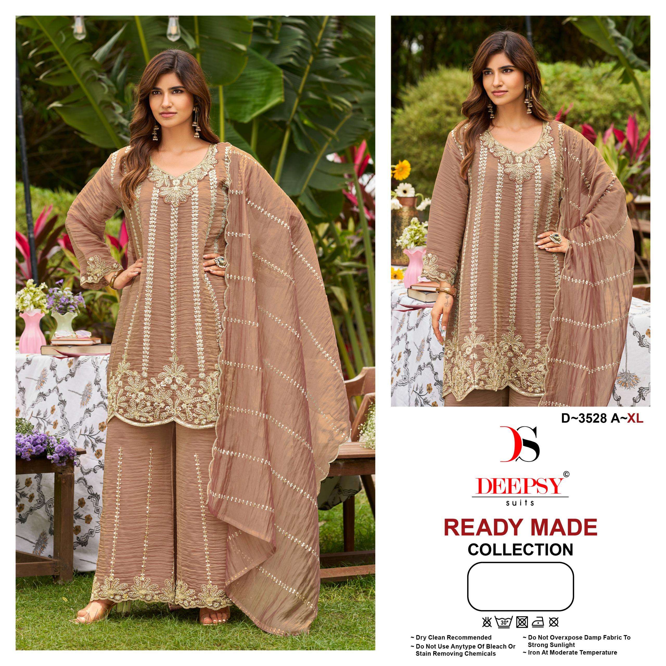 DEEPSY SUITS 3528 MASKA SILK BEATS WORK FARSHI SALWAR SUIT E...