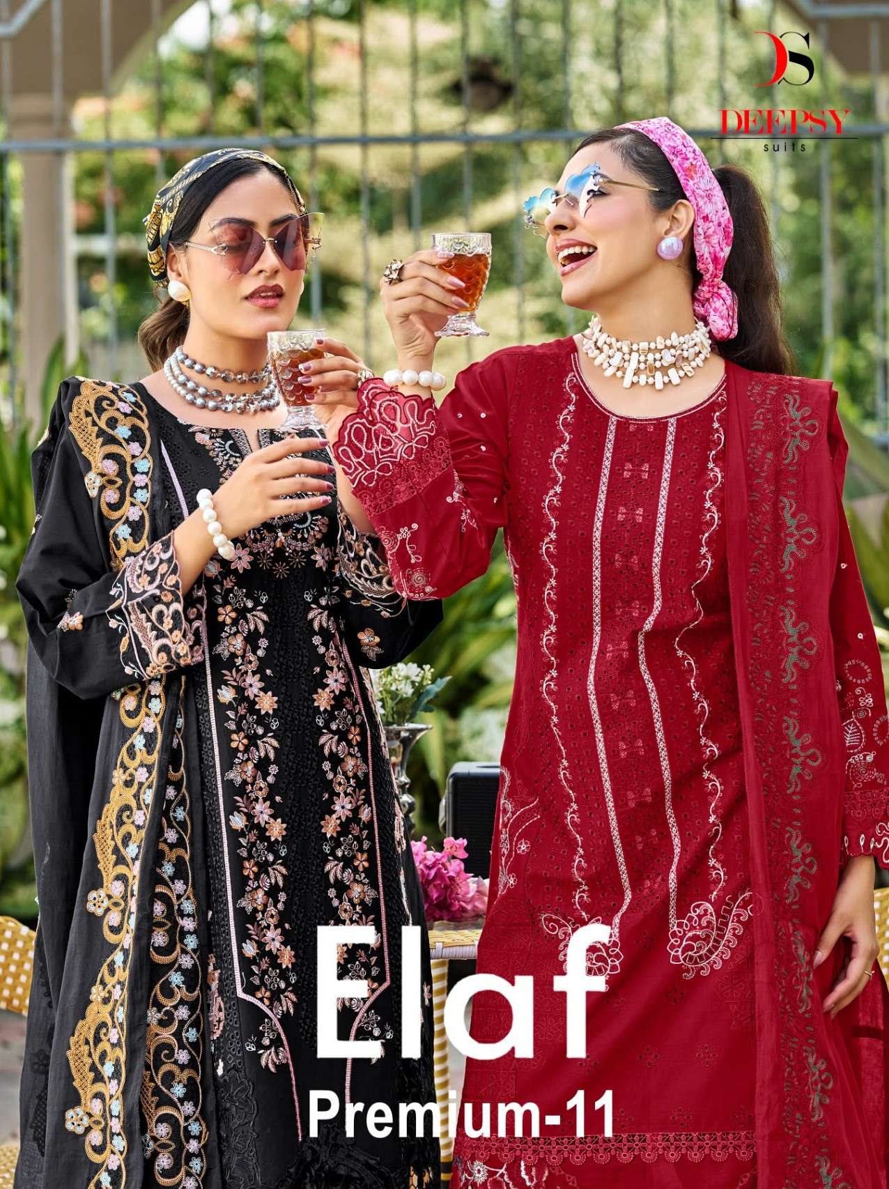 DEEPSY SUITS ELAF PREMIUM VOL 11 LUXURY QUALITY PAKISTANI FASHION SUIT WHOLESALER
