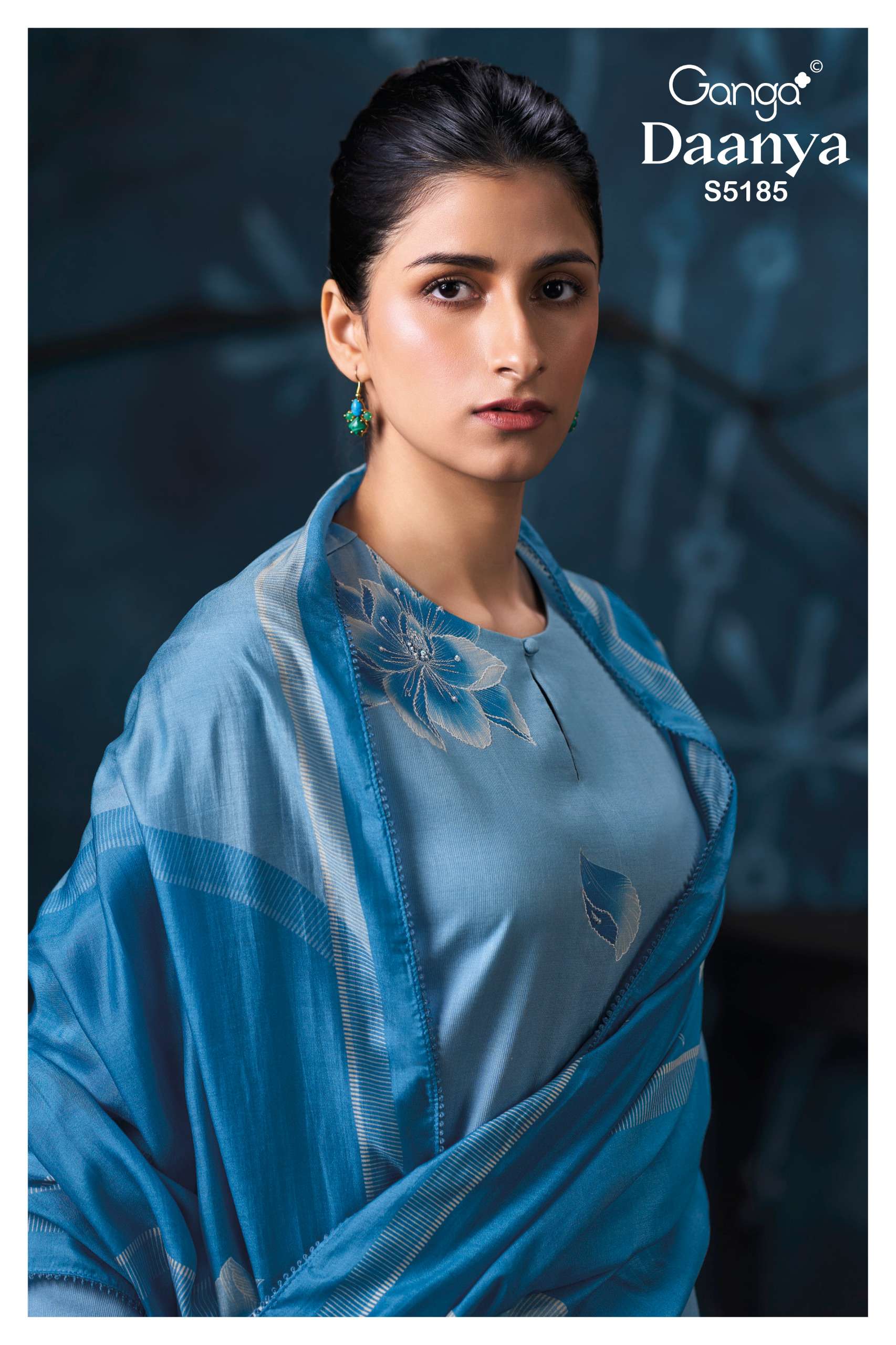  GANGA DAANYA 5185 PREMIUM AND CORDUROY PRINTED HANDMADE SALWAR KAMEEZ WHOLESALE IN SURAT