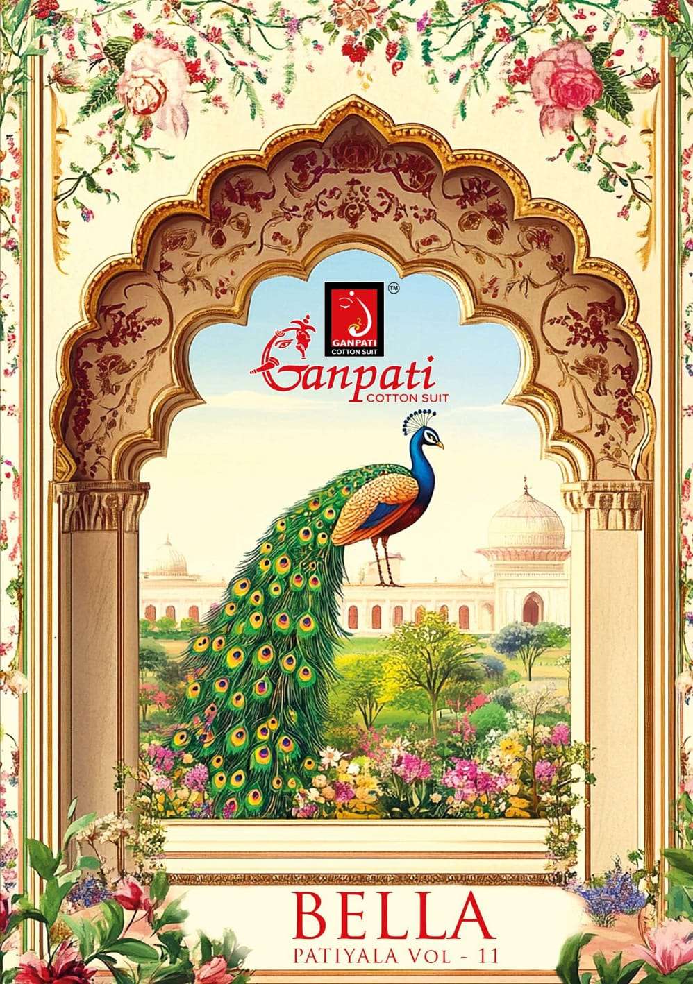 GANPATI BELLA PATIYALA VOL 11 READYMADE COTTON PRINT PATIYALA SUIT SUMMER REGULAR BEST 