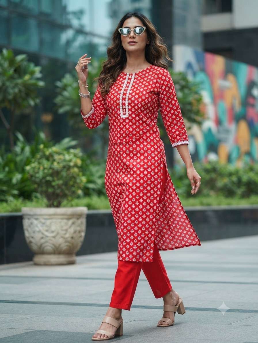 GL DEEPANSHI DESIGNER KURTI COLLECTION DAILY WEAR DESI LOOK WHOLESALER BUY