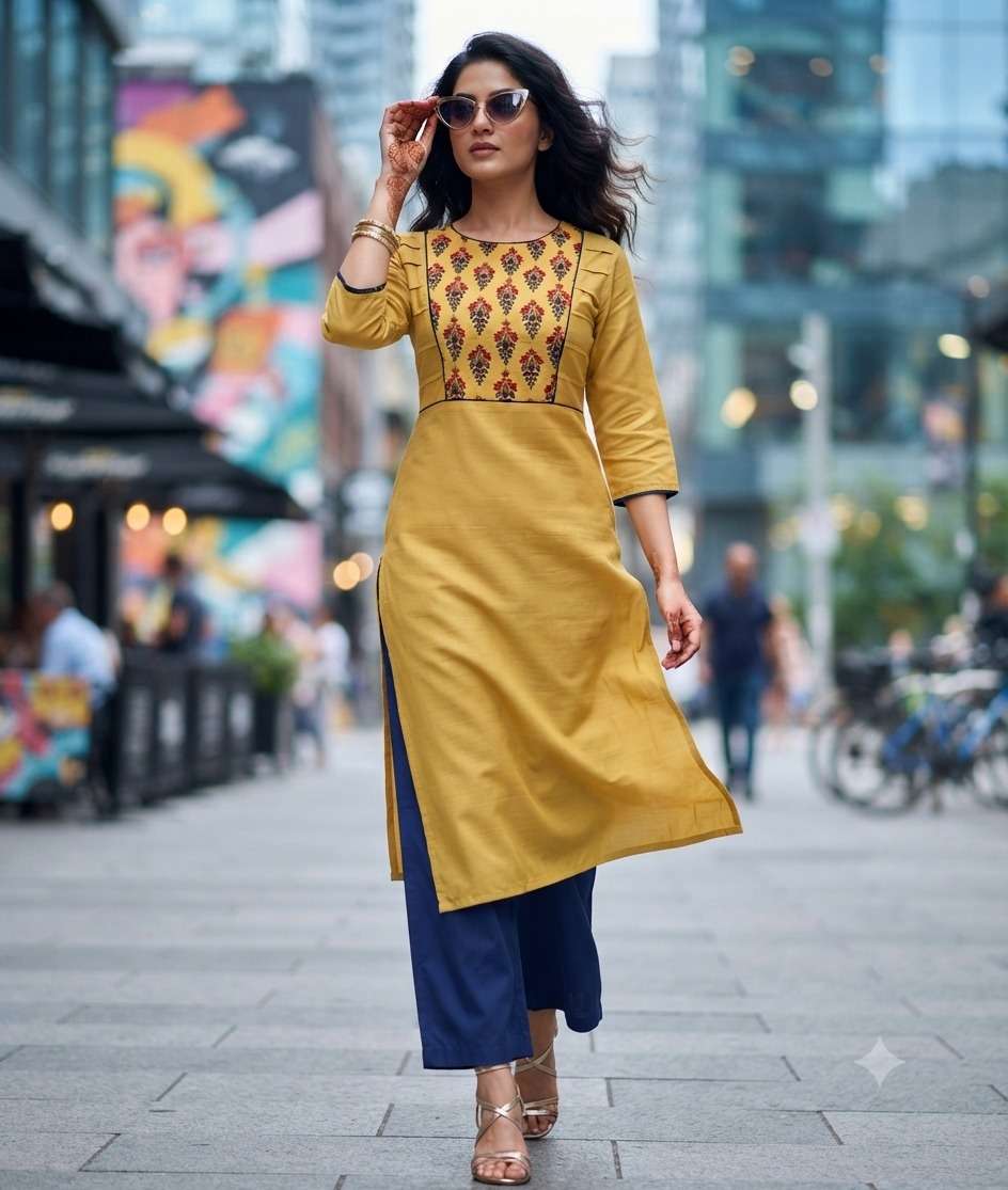 GL RONIKA NECK DESIGNER KURTI FOR EVERY DAY OFFICE TO MORE WEAR BUY