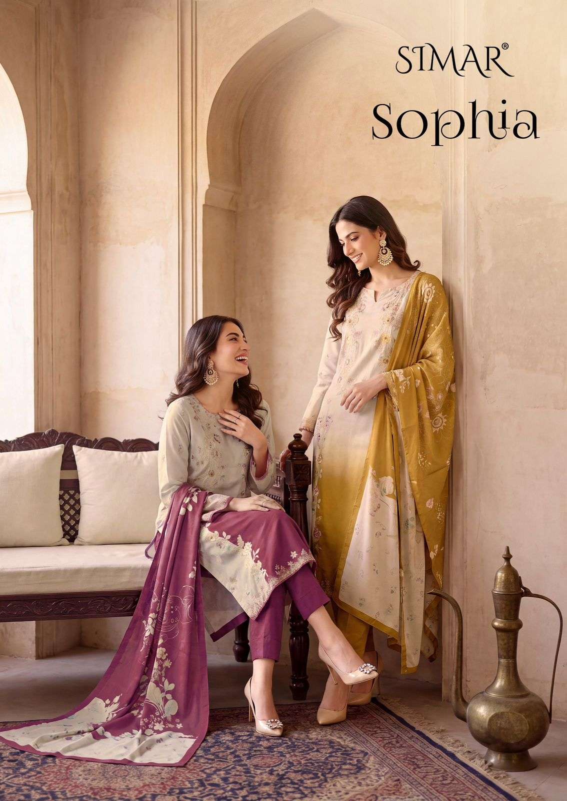  Glossy Sophia 8122 colours super soft Twill Organza classic and beautiful fabric salwar kameez wholesale in surat