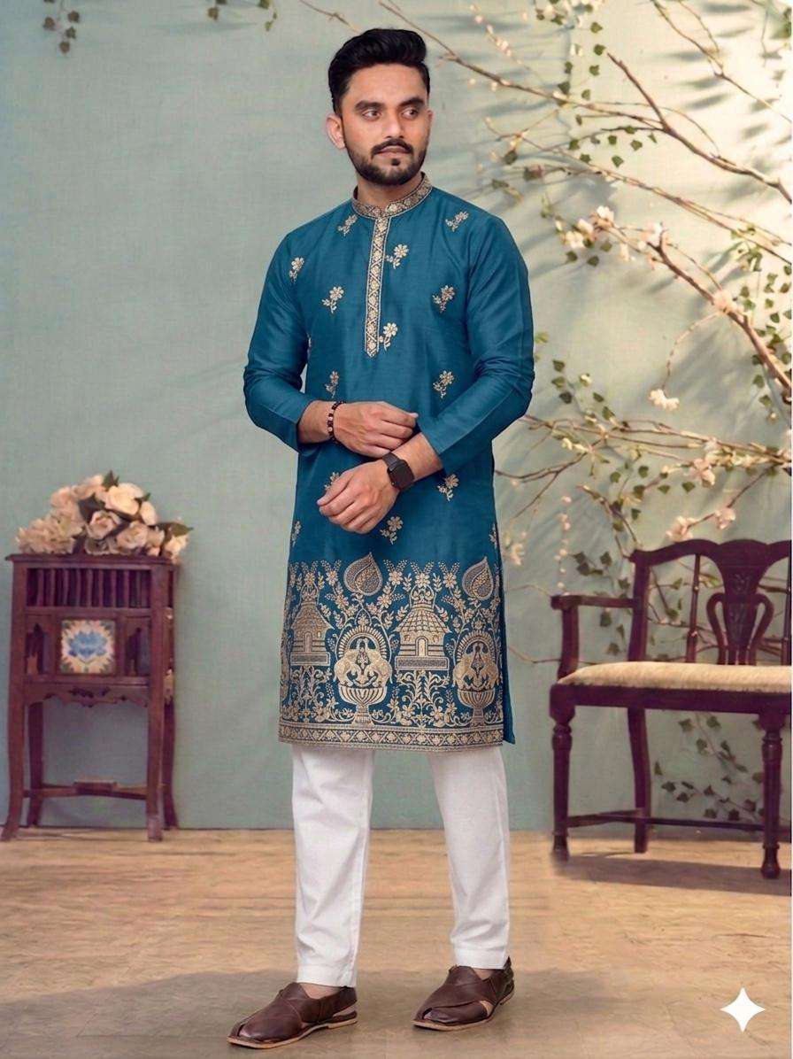 HI FI STAR COTTAN MUMBAI STITCHING KURTA PAYJAMA MENS TRADITIONAL ETHNIC WEAR SUPPLIER
