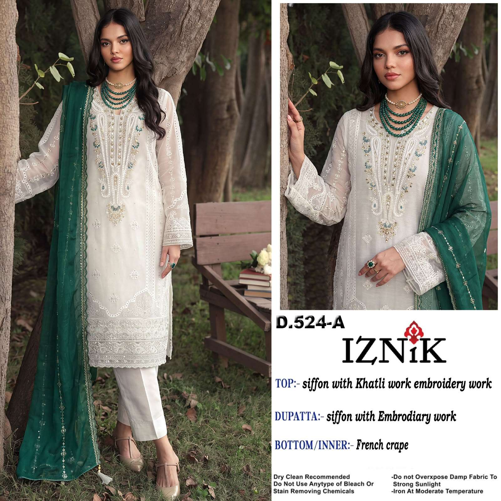 IZNIK FAB A 524 RICH BOUTIQUE HEAVY DESIGN PAKISTANI SUIT WHOLESALER WORLDWIDE
