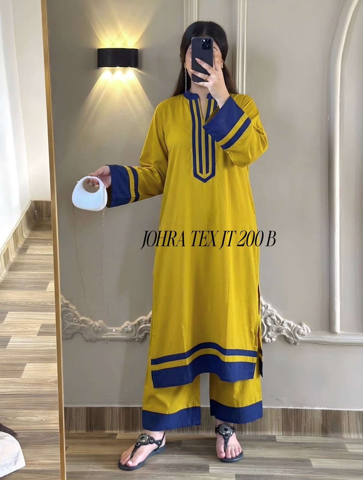 JOHRA TEX JT 200 VISCOUS REYON KURTI PALAZZO AT CORD SET FANCY WHOLESALER PRICE
