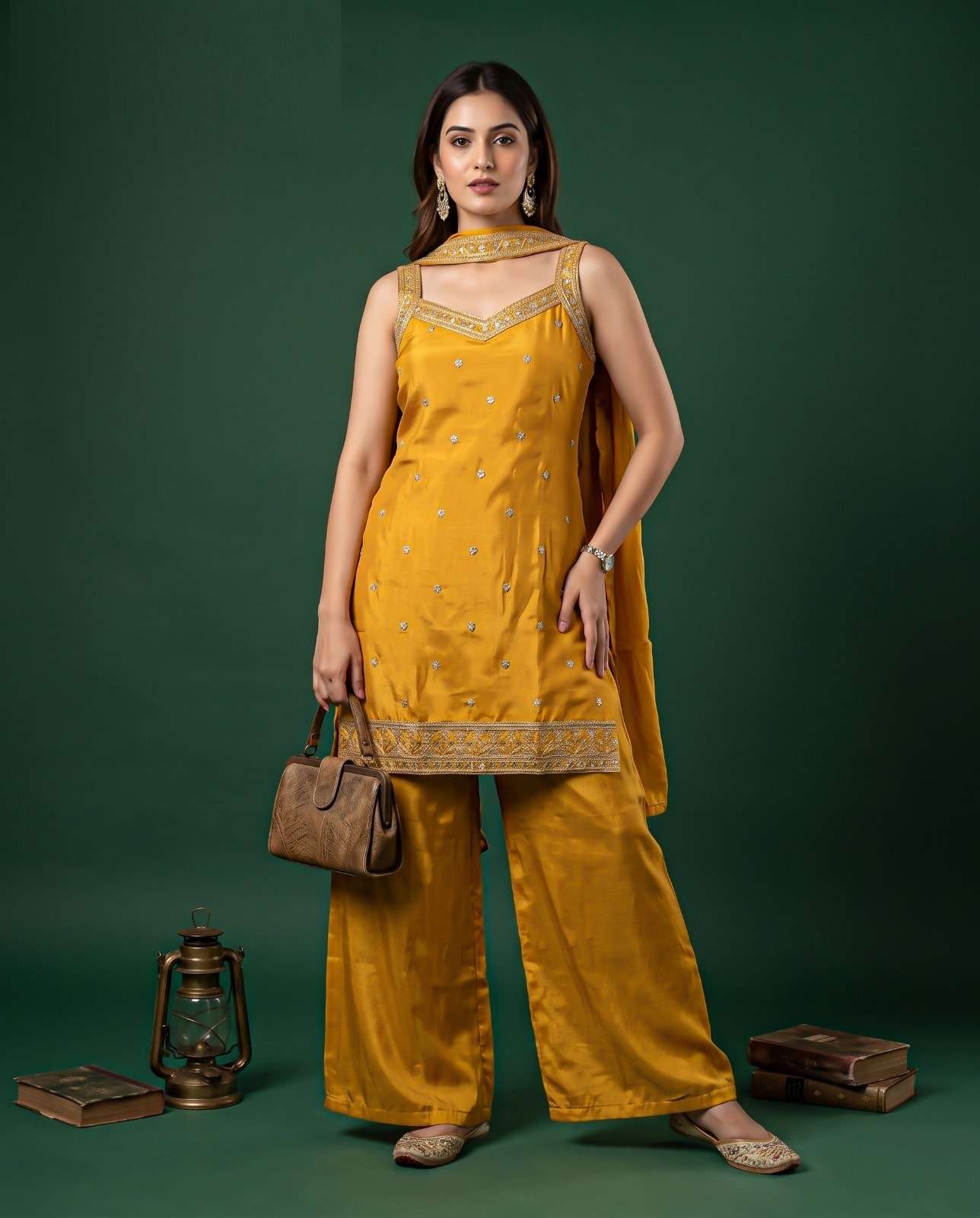K 1320 TREND CHINON WITH INNER WESTERN SUIT TO DESIGNER PARTY WEAR SUPPLIER 