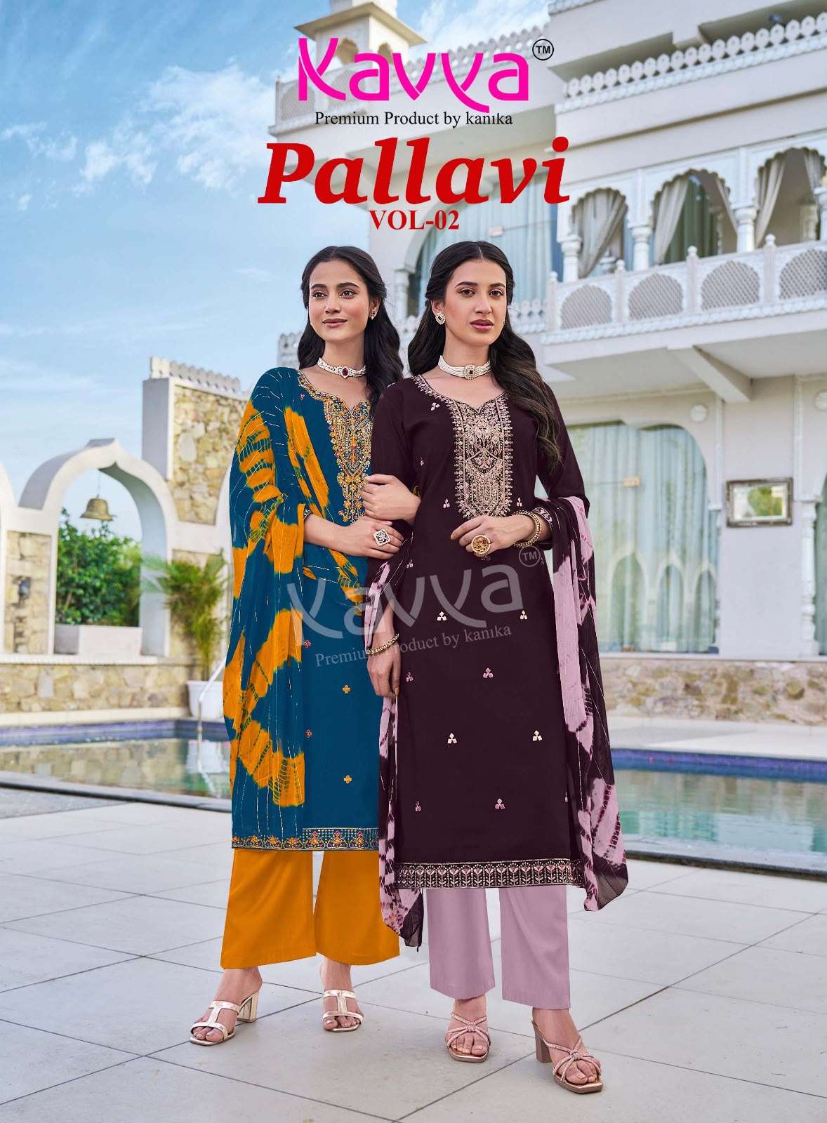 KAVYA PALLAVIVOL 2 STRAIGHT CUT TRENDING DORI SEQUENCE SALWAR SUIT REGULAR WEAR BUY