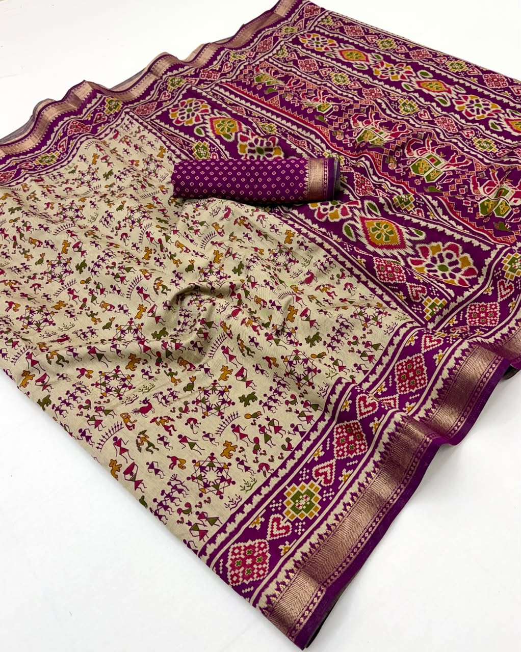Kazari Series Mul Cotton Soft Mul Cotton with Unique Print and Beautiful on saree wholesale in surat