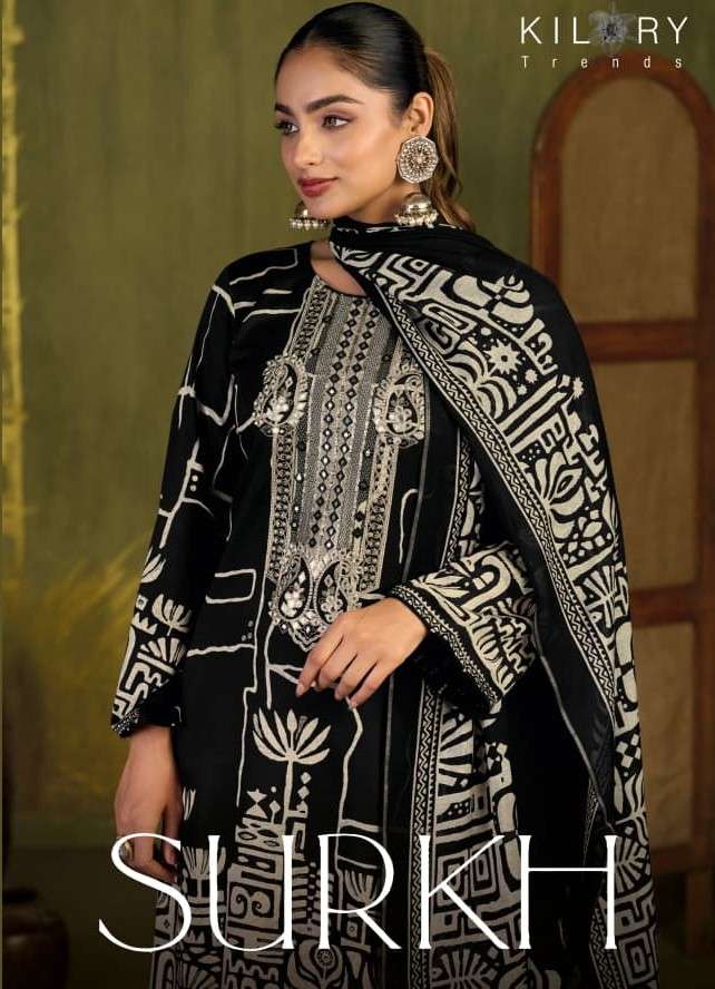 KILORY TRENDS SURKH GAJJI SILK DIGITAL FOIL PRINT SALWAR KAMEEZ AT WHOLESALER