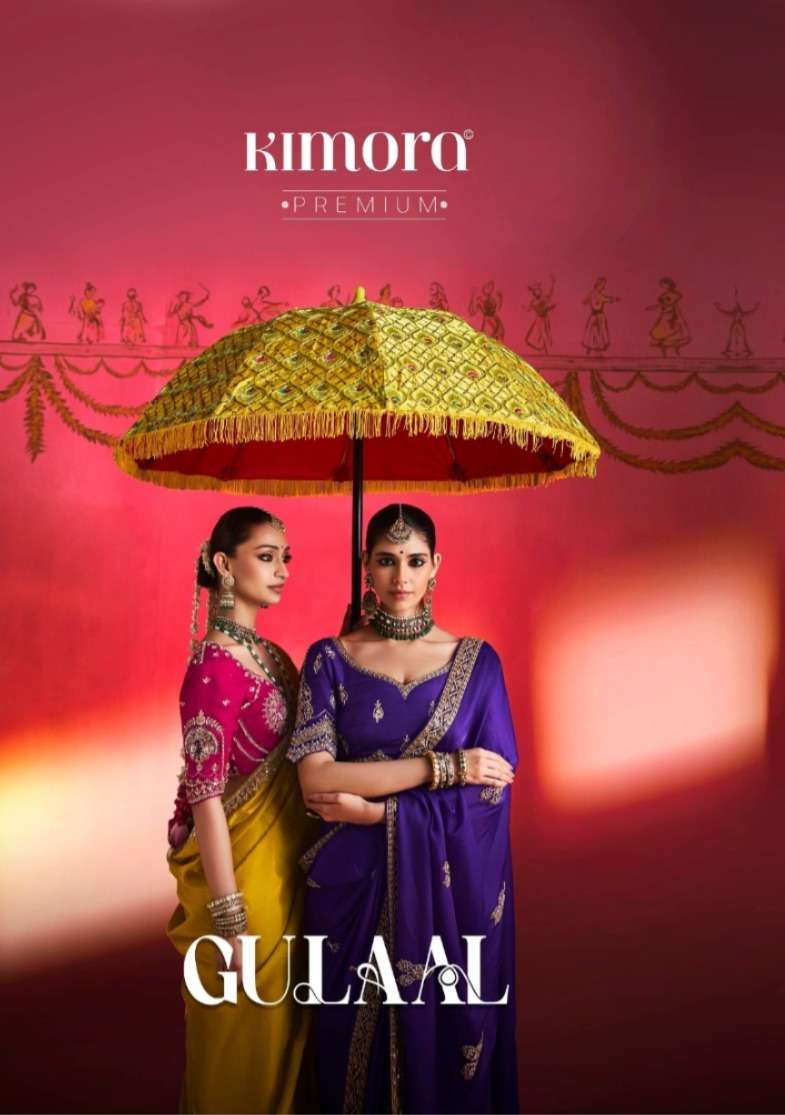 Kimora Gulaal Vol 19  5761 to 5771 Featuring and gorgeous fancy Soft Lightweight fabric Saree wholesale in surat