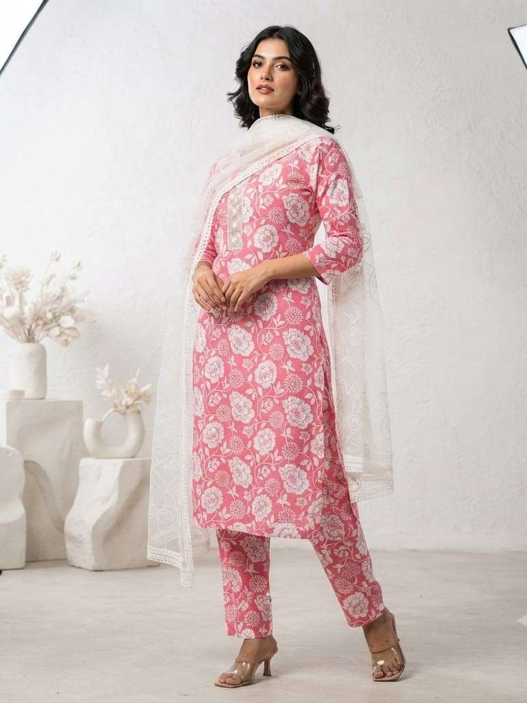 LAFFER VOL 2 2801 FANCY THREE PIECE COLLECTION LADIES SUIT FOR FESTIVAL WHOLESALER
