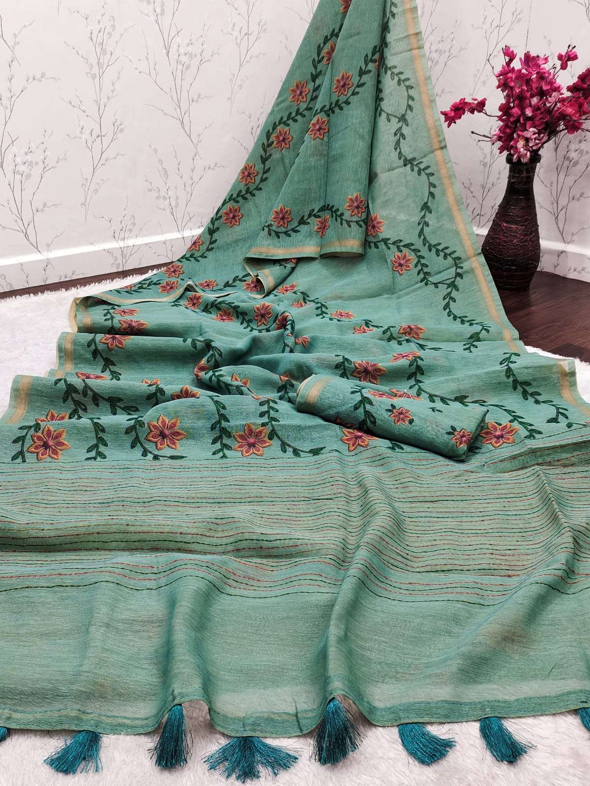 launching super Soft silk fancy fabric with trendy collection on saree wholesale in surat