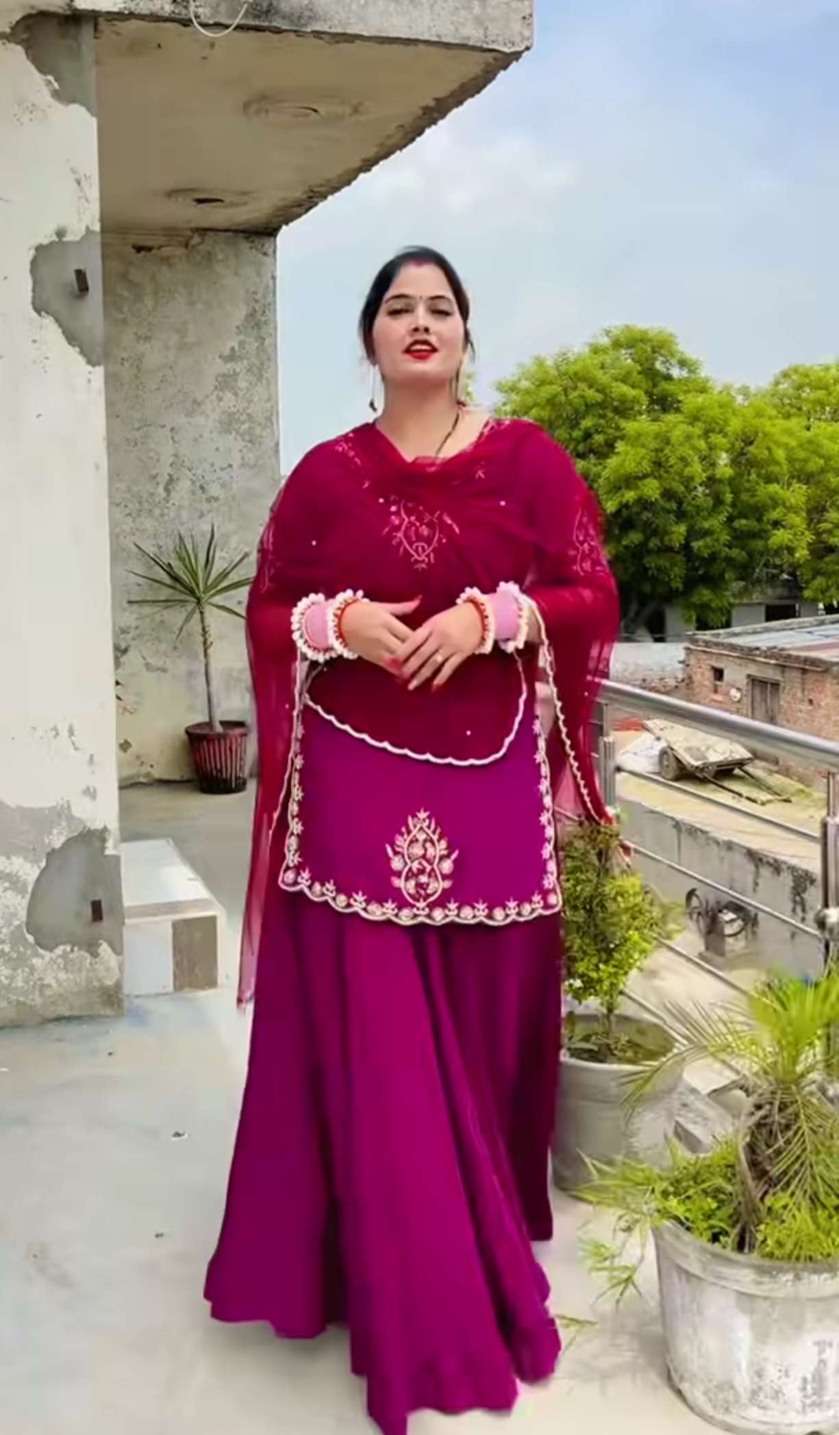 Natural Crep Silk beautiful fabric long Top Lehenga Reseller in surat ND 5041  