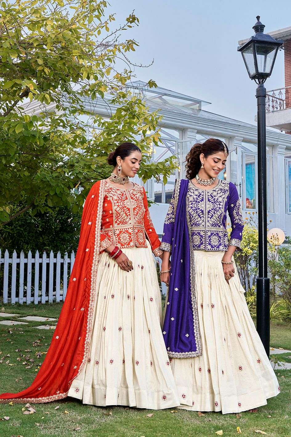 New Launching Festival wear Pure Vichitra fabric Lehenga Choli reseller in surat 173