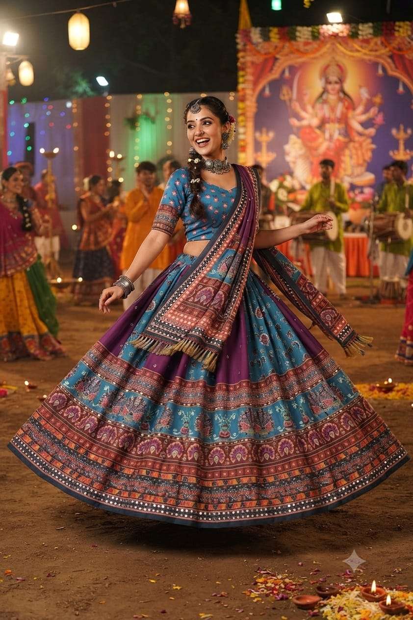 New Launching super soft and pure Cotton Lehenga Choli wholesale in surat 407