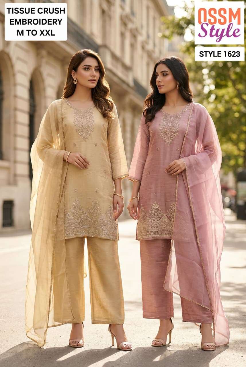 OSSM STYLE 1620 TO 1625 SALSA WITH COTTON INNER SALWAR SUIT ...