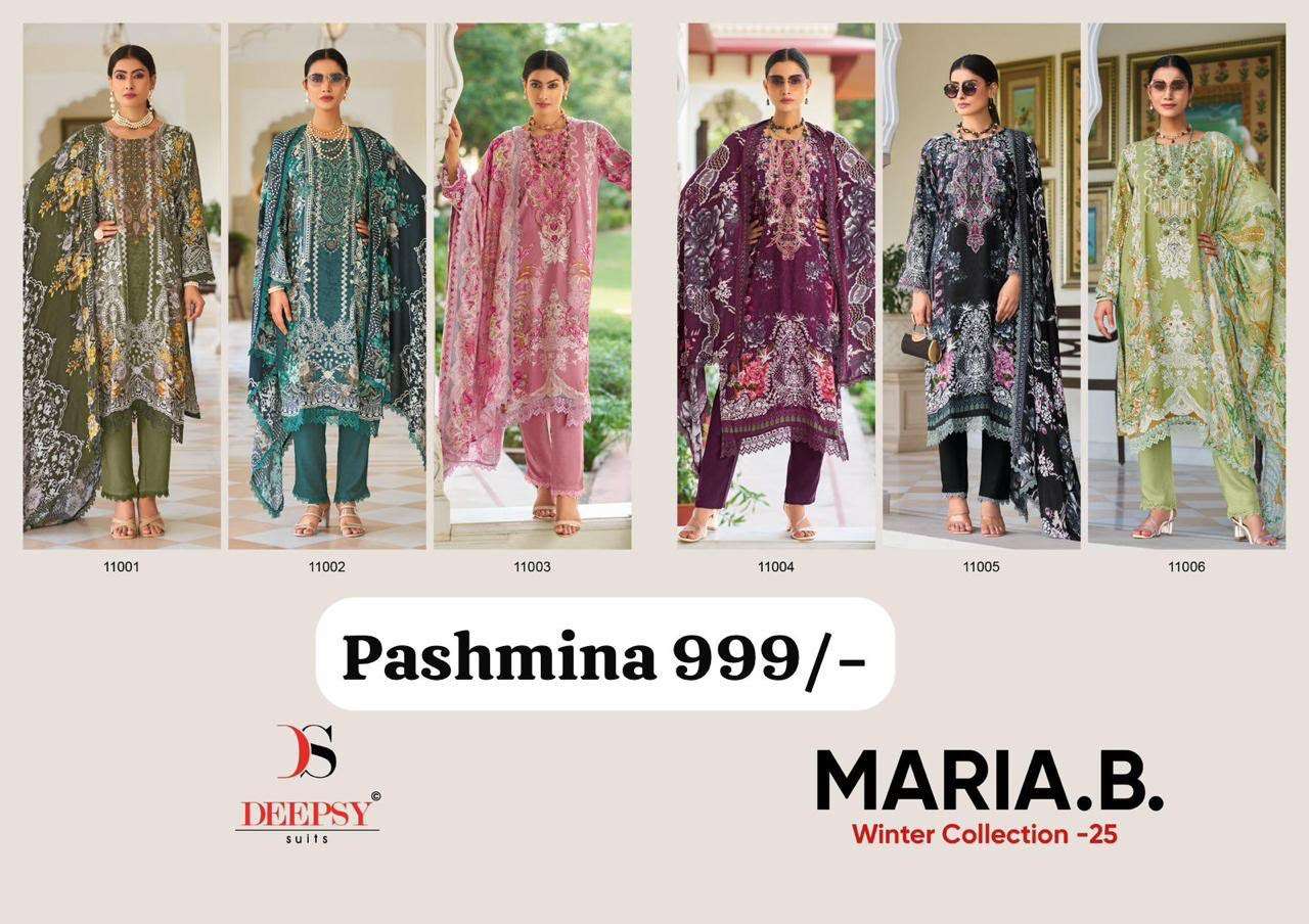 Pashmina dress materials, velvet suits, winter fabric salwar kameez