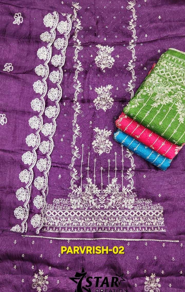 PRAVRISH RIMZIM CRUSH LADIES MATERIAL SET PRICE MARKET BUY INDIAN TO WORLDWIDE