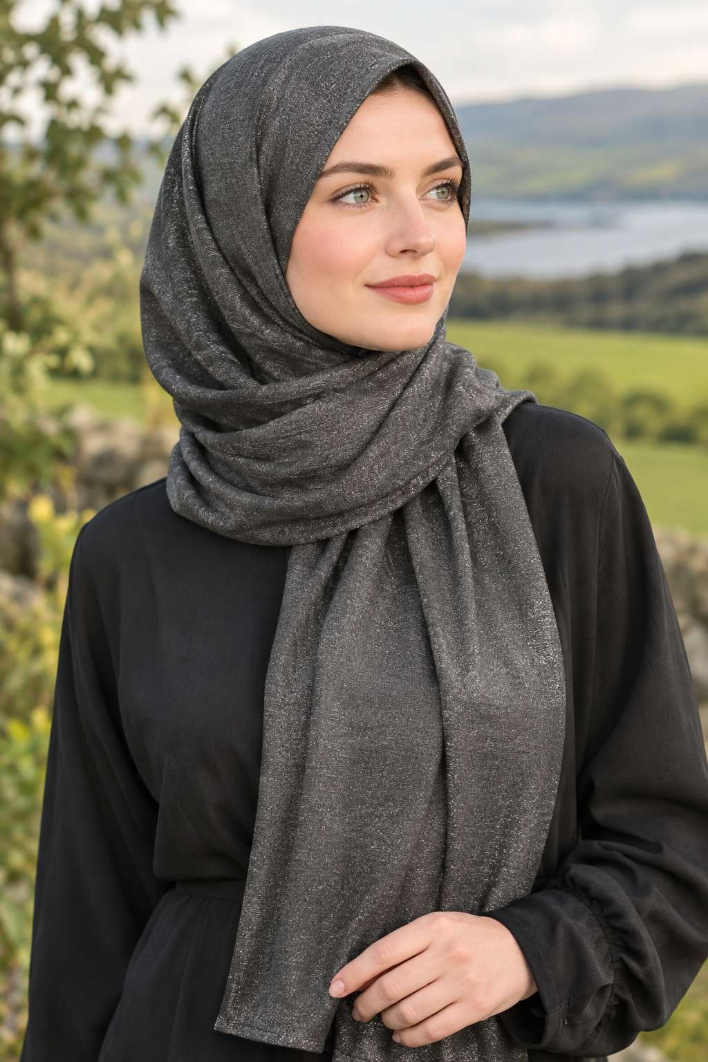 pure Shimmer Satin Hijab Collection At Best Price