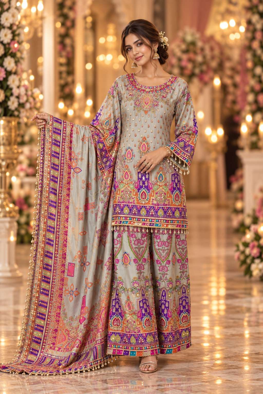 QTNESH 2160 TO 2162 SERIES NAVRATRI WEAR TRENDY NATURAL CREP...