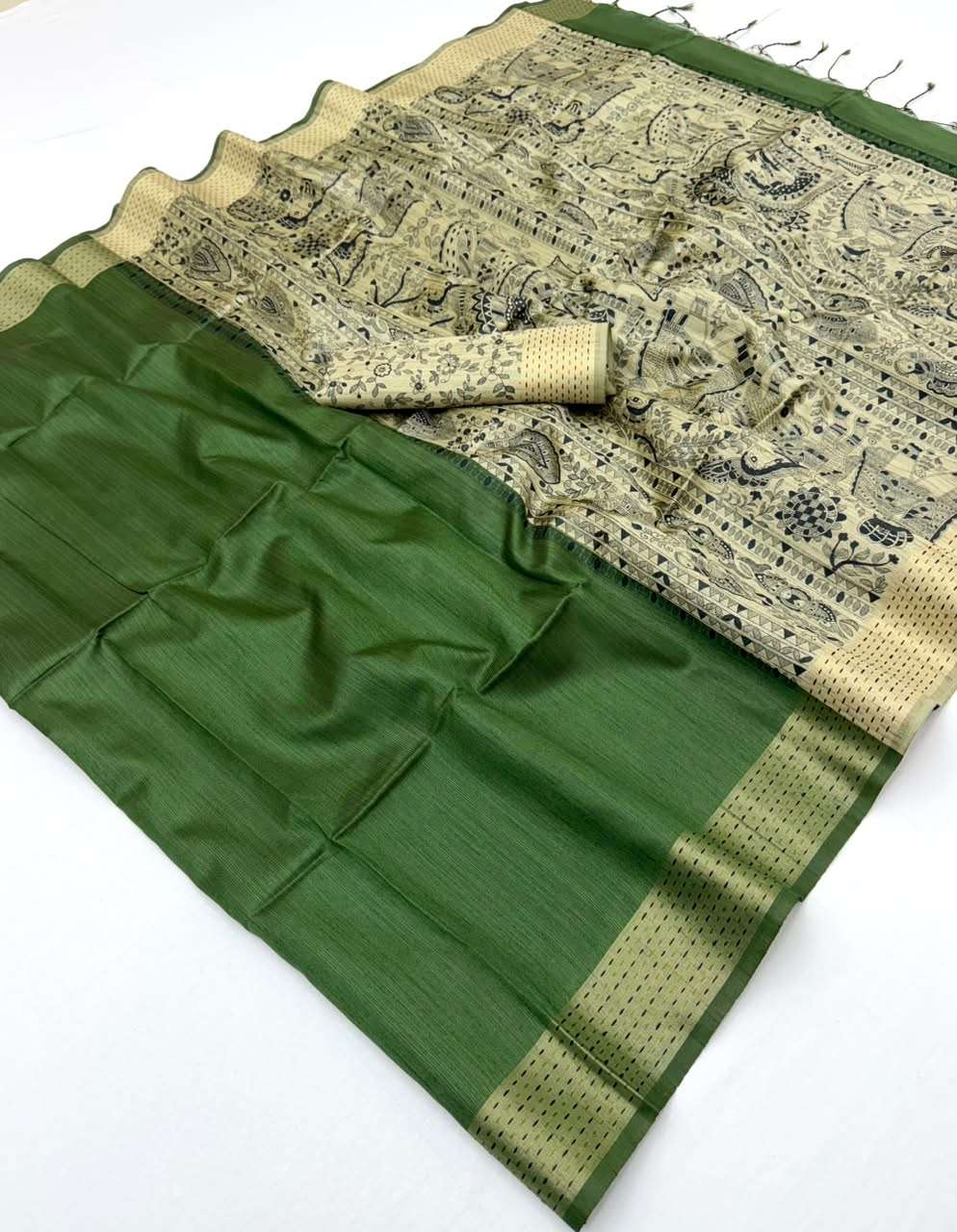 RajMata Series chaitra Launching now Kalamkari Concept on saree wedding wear wholesale in surat 