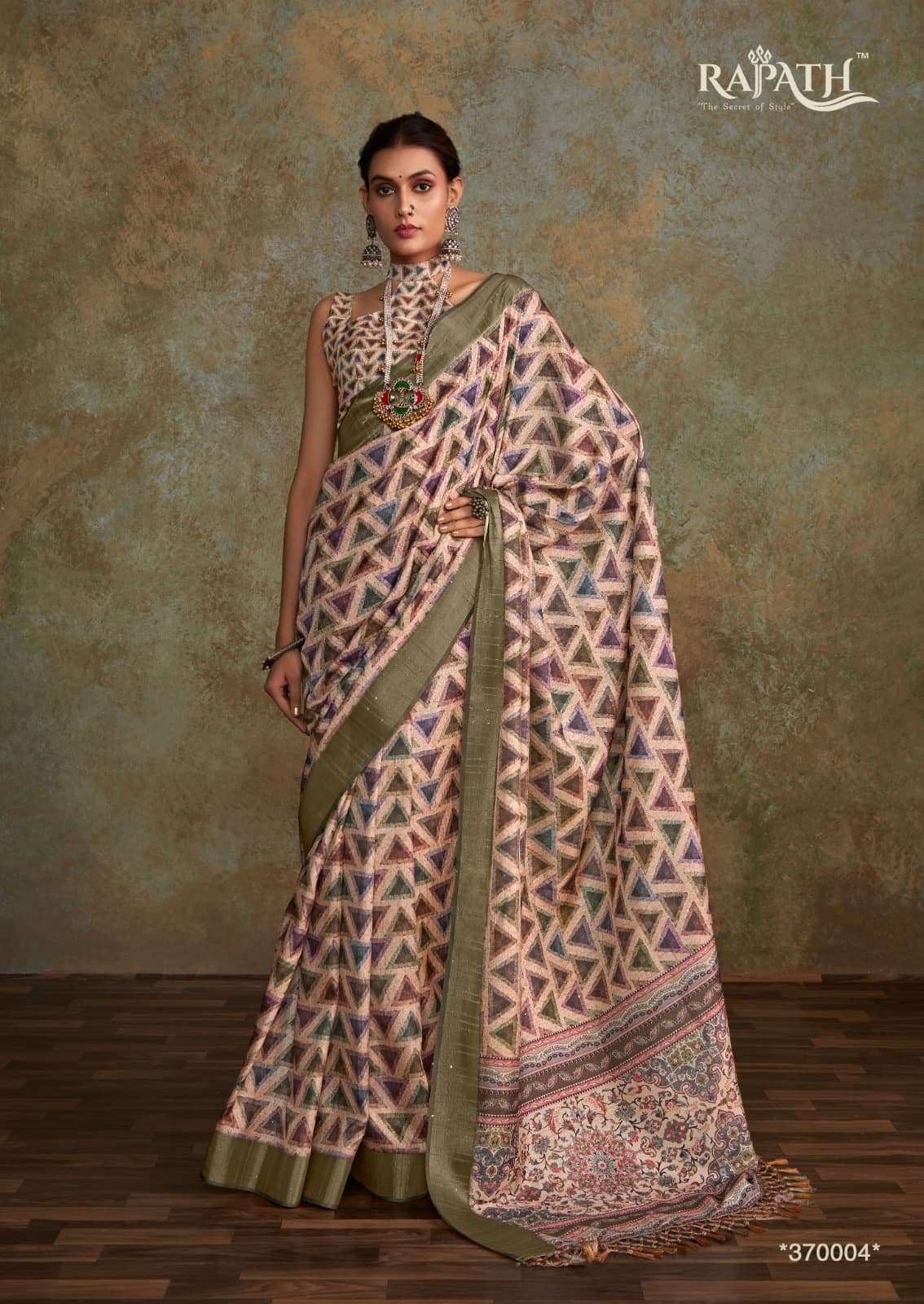 Rajtex fabric Ritika Silk fancy fabric Handloom fancy fabric saree wholesale in surat