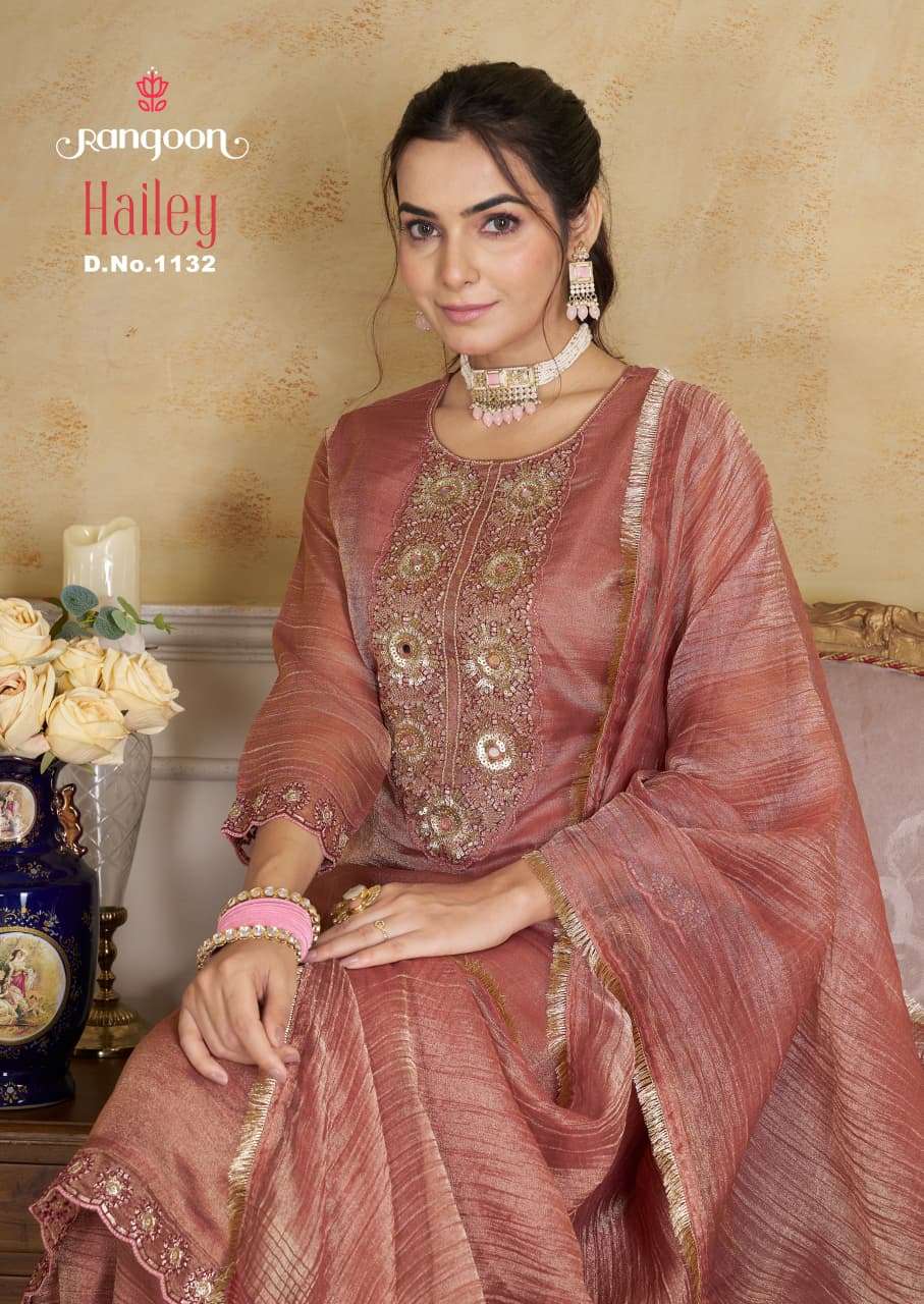 RANGOON HAILEY HITTING MARKET TRENDING MIRROR WORK SUIT READYMADE SUPPLIER WORLD