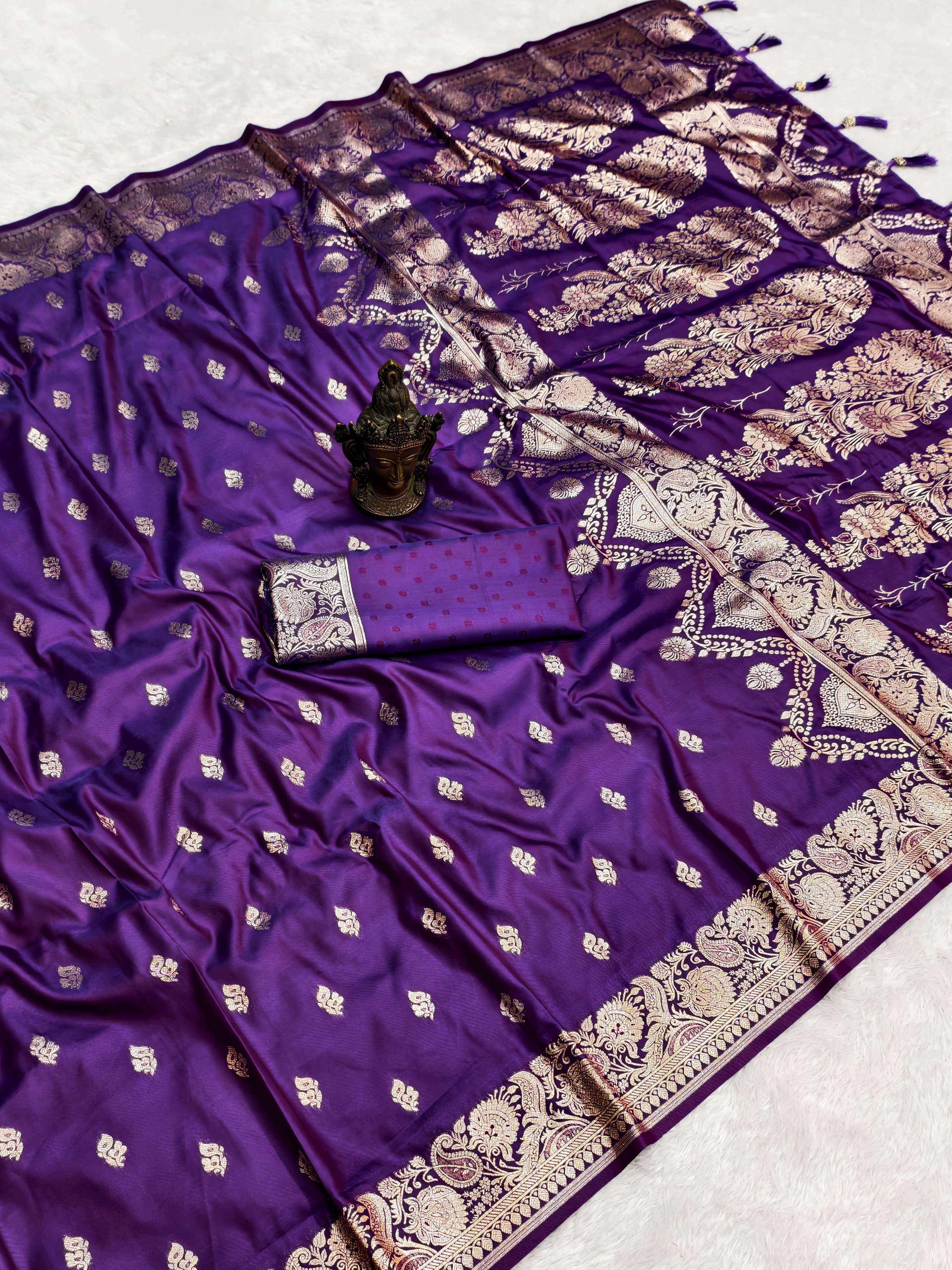 Riya Traditional and Soft And Pure banarasi silk saree supplier in surat