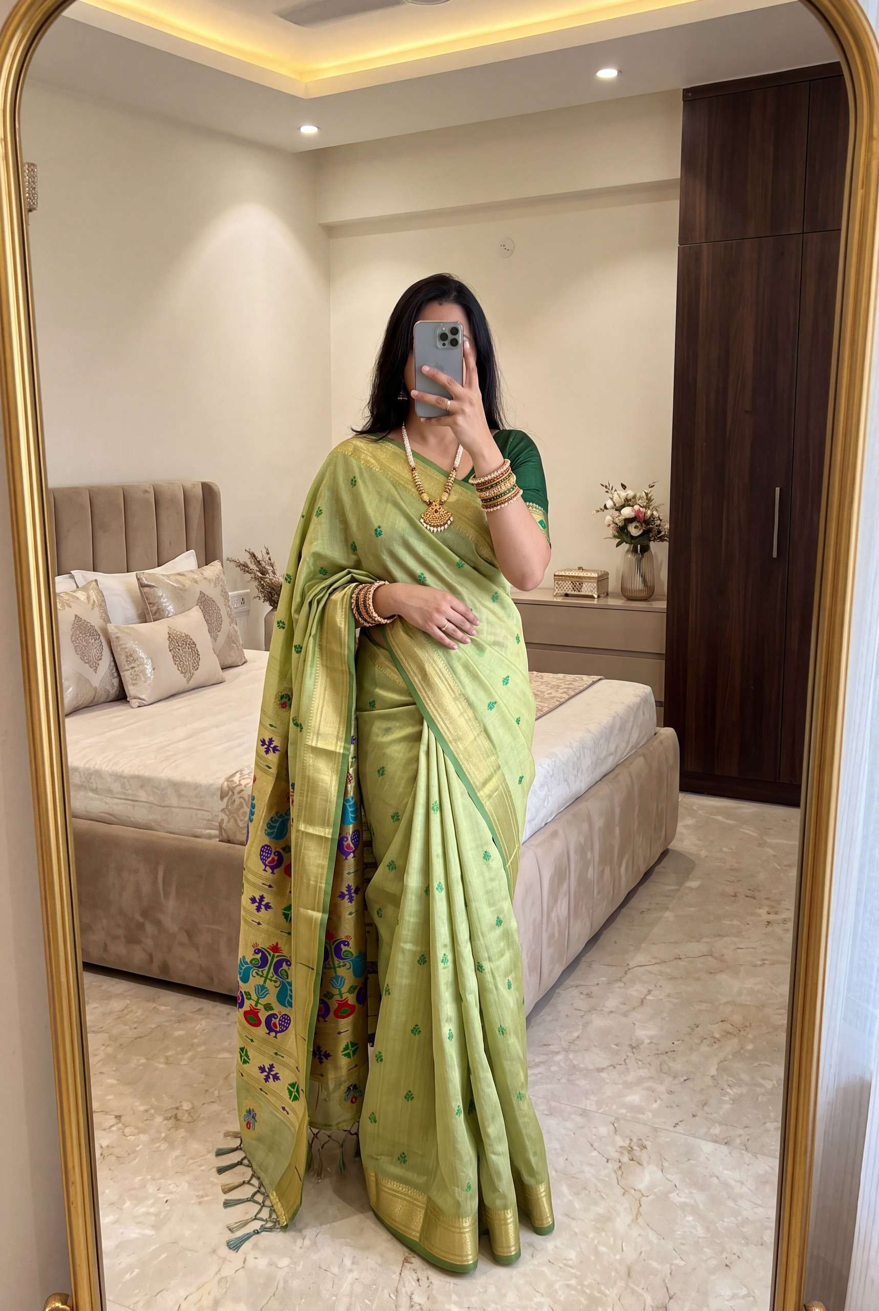 Rythm Paithani Vol 3 Soft Pure Muga Cotton fabric saree with beautiful with Meenakari work on saree Reseller in surat