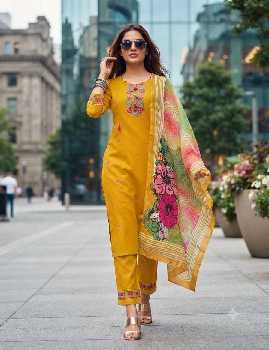 SANGINI PREMIUM COTTON FLEX SALWAR SUIT TO STITCHED SET BUY ...