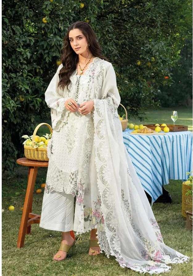 SANIYA TRENDZ NX ELAF PREMIUM 1722 COTTON WITH CHIKANKARI PAKISTANI OUTFIT EID WEAR ONLINE
