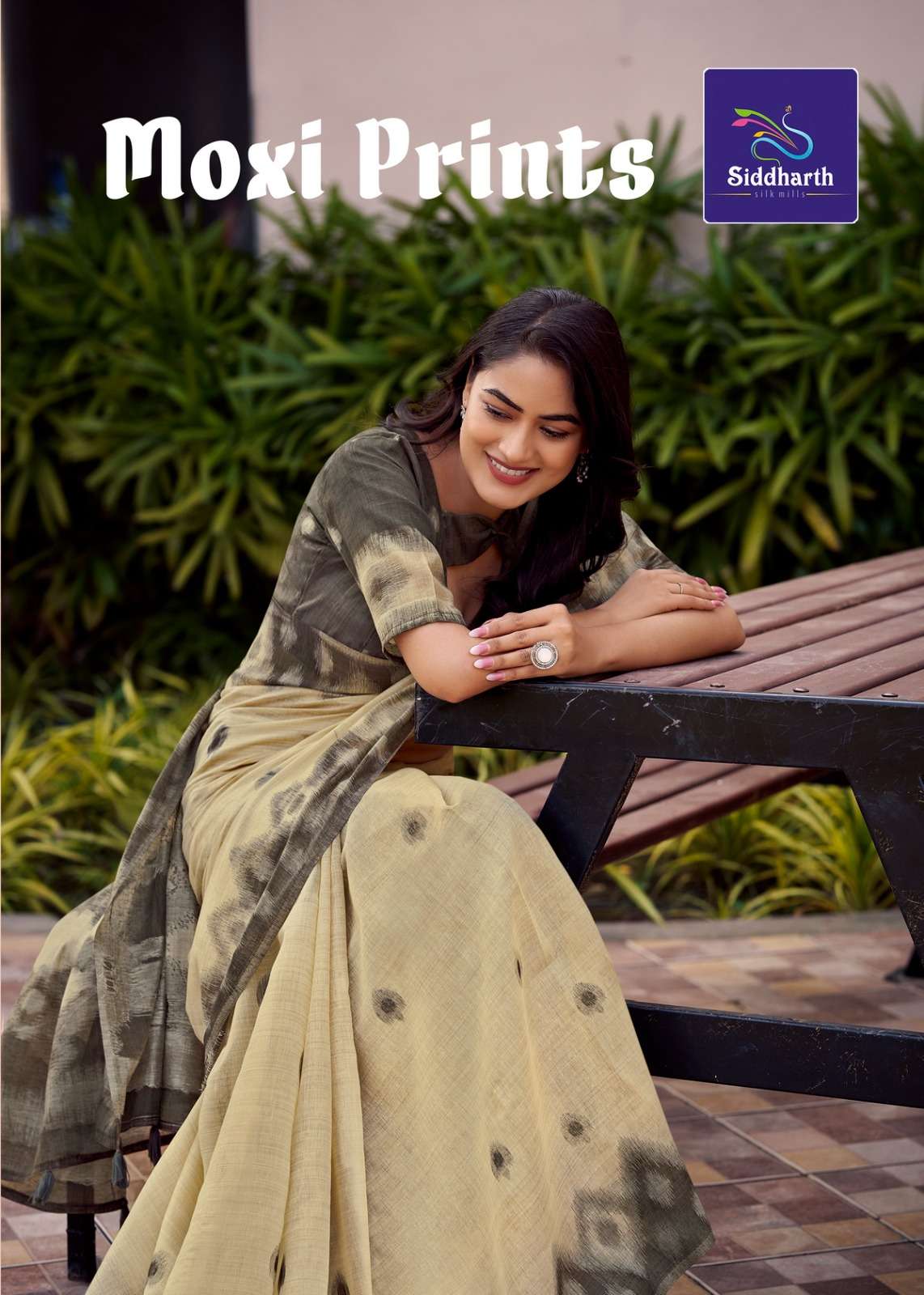 Siddhanth Moxi prints super Soft cotton and moxi prints silk fancy fabric saree wholesale in surat