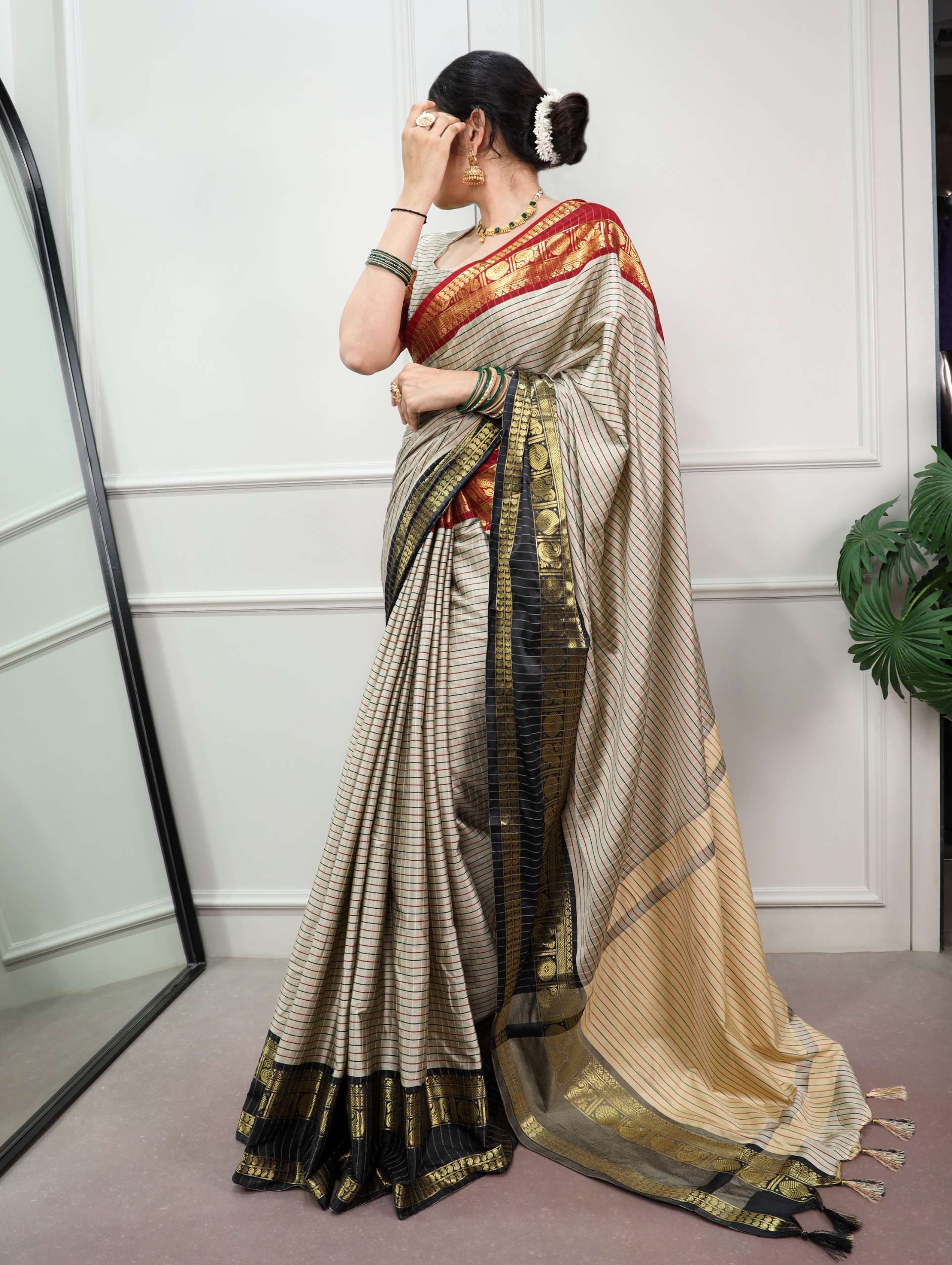 silk fabric saree is your perfect companion for every festive and traditional occasion best rate 7411 