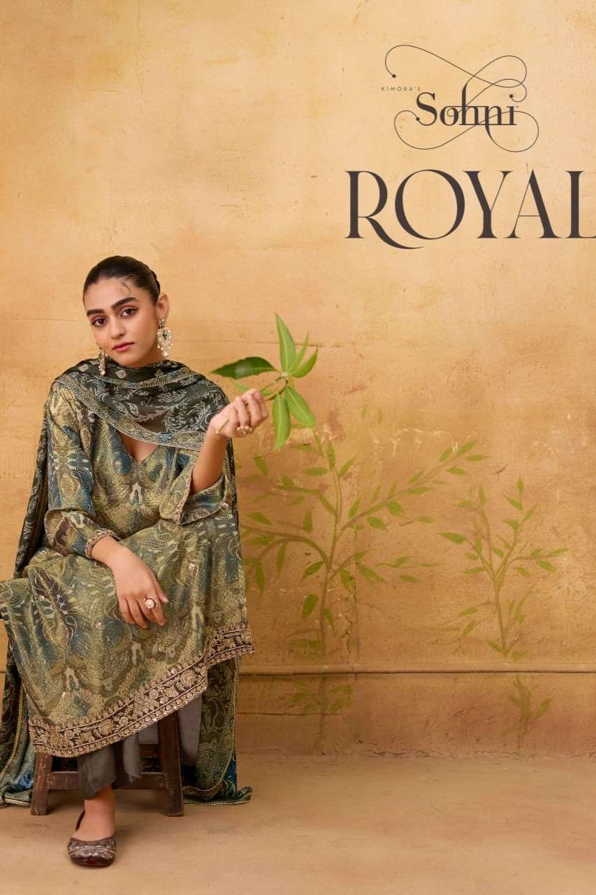SOHNI ROYAL VOL 98 DIGITAL PRINT SALWAR KAMEEZ RICH CLOTHING WHOLESALE ONLINE