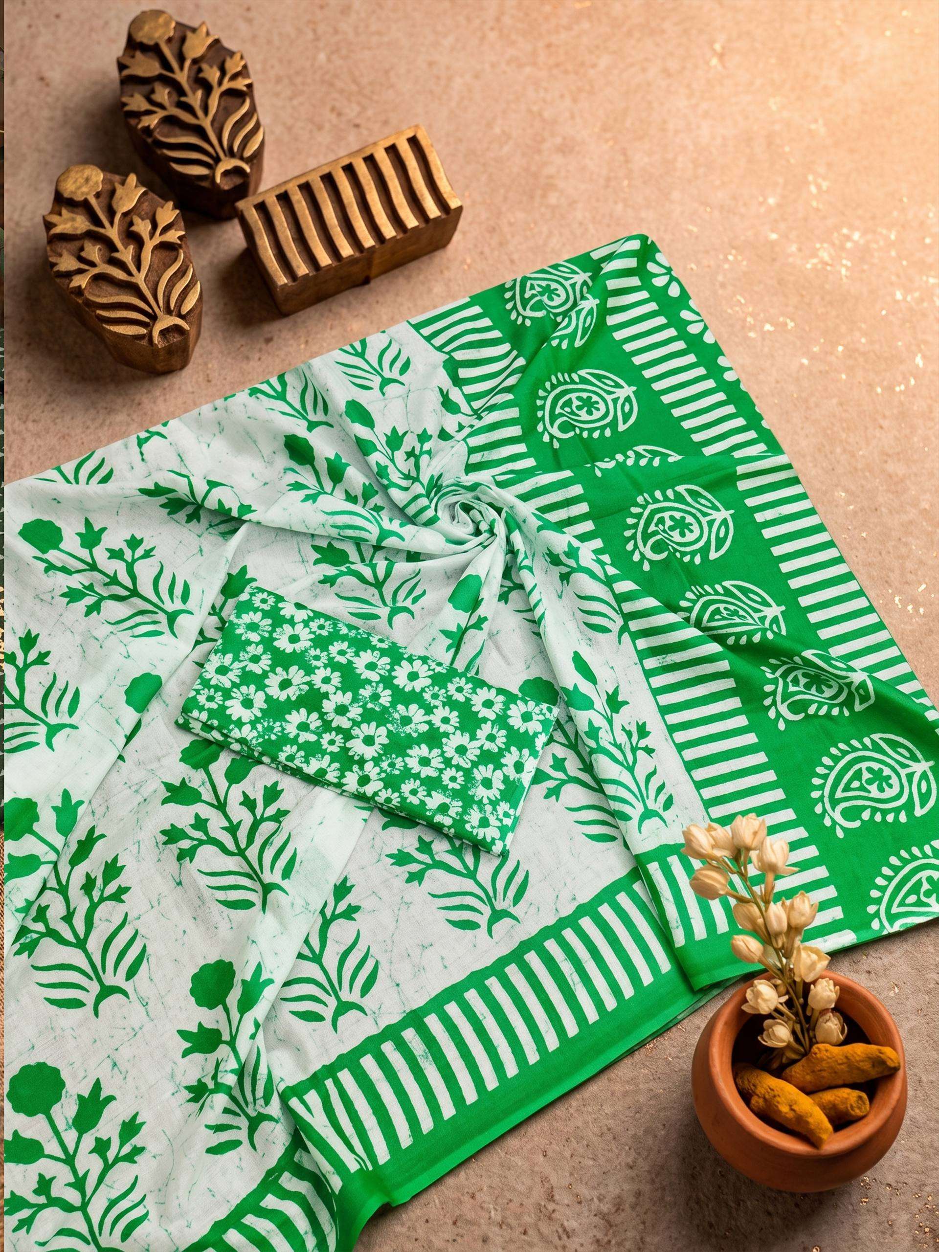 Unveiling the Timeless Elegance Of Premium Cotton fabric regular wear saree wholesale in surat 