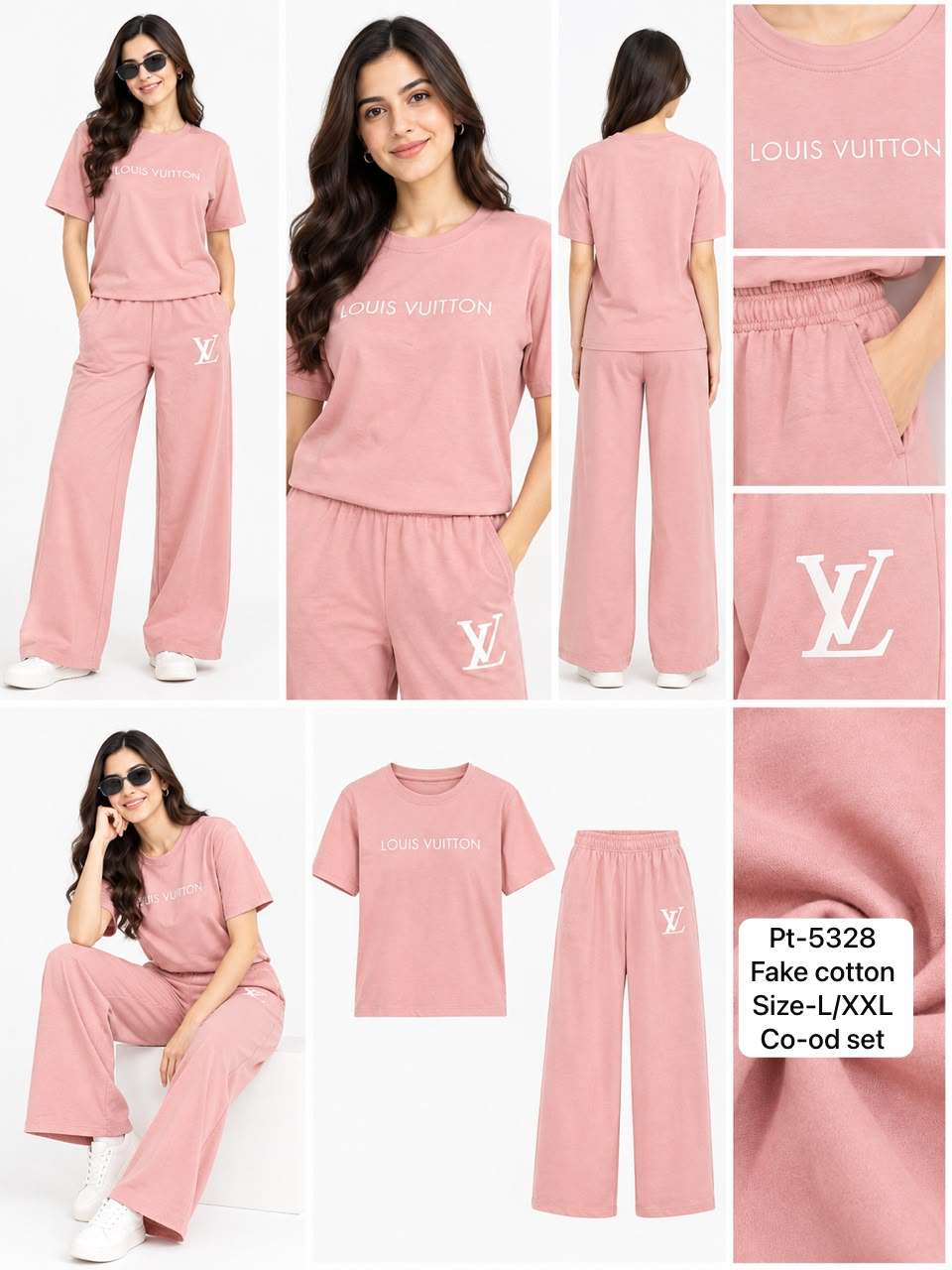 VMR FAKE COTTON CO ORD SETS FOR GIRL TREND OFFICE AND COLLEGE GEN Z OUTFIT SUPPLIER 