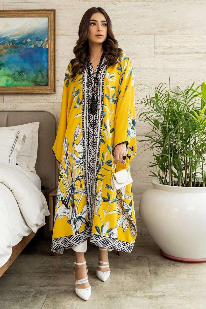 W 2158 LUXURY BEACH KAFTAN LONG TOP NEW COLORS DEALER PRICE BUY