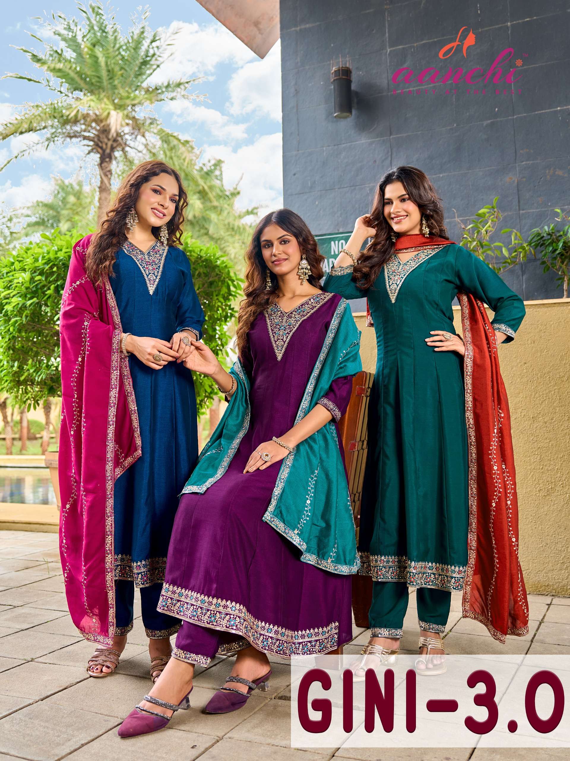 AANCHI GINI 3 0 ANARKALI SUIT THE EVERYDAY LUXURY LAWN SUIT MOVEMENT TEXTILE PRICE