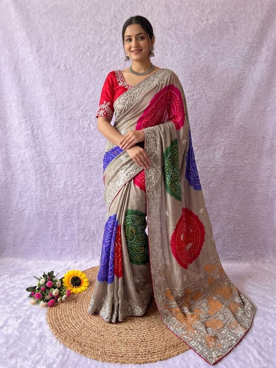 ARRIVALS MOSS CHIFFON SILK FANCY FABRIC SAREE WHOLESALE IN SURAT  389