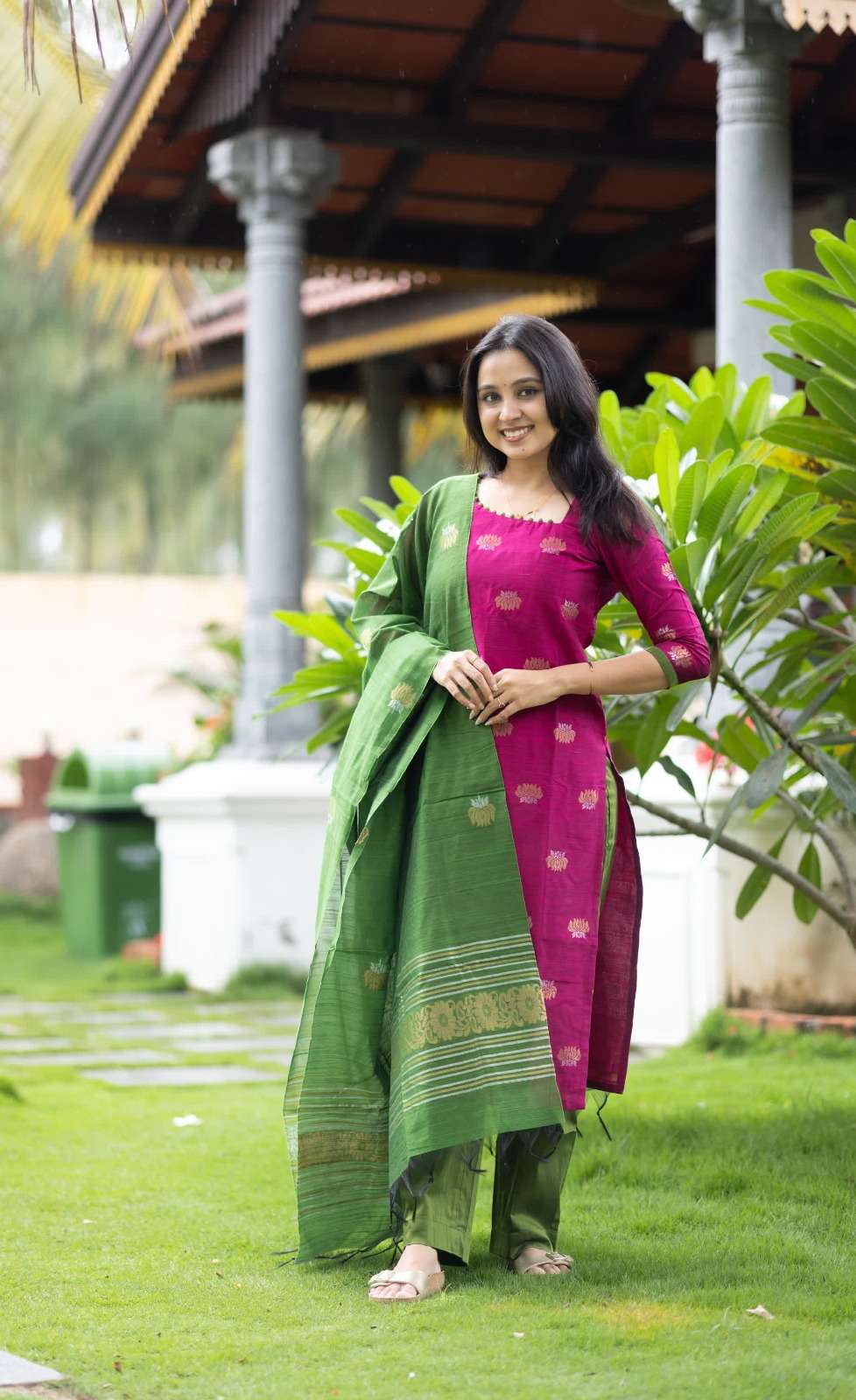 ATHIRA READYMADE SUITS & PARTY WEAR KANCHI COTTON 3 PIECE SU...