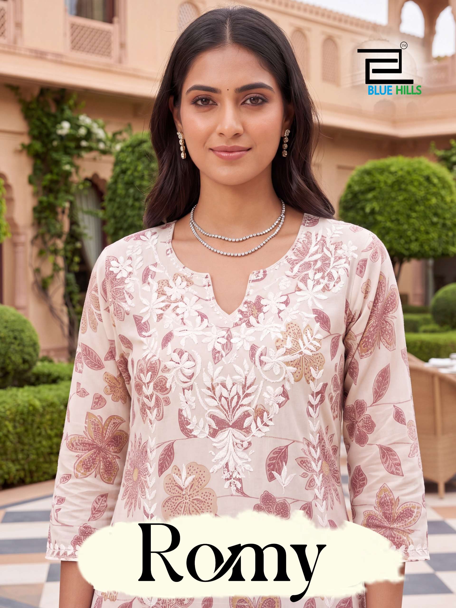 BLACK HILLS ROMY SOFT COTTON PRINT KURTI FOR SIMPLE SUMMER REGULAR WEAR MARKET 