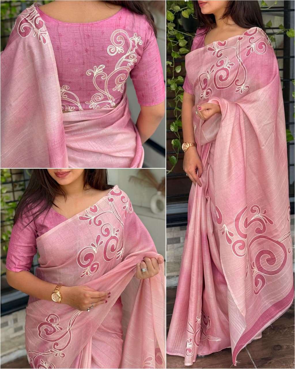  Coorg Make every moment special with linen cotton fabric saree reseller in surat