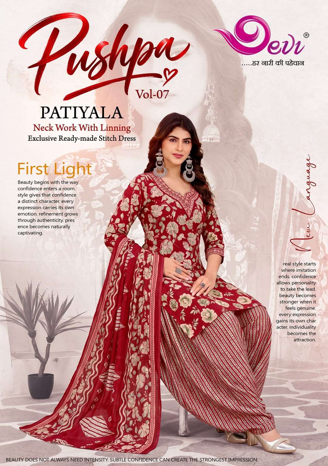 DEVI PUSHPA VOL 7 SUMMER COTTON ELEGANT SHALWAR KAMEEZ FOR THE MODERN EMPRESS