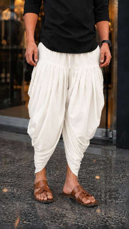 DHOTI BOTTOM WEAR PATIYALA STYLE MENS COLLECTION IN SURAT MARKET