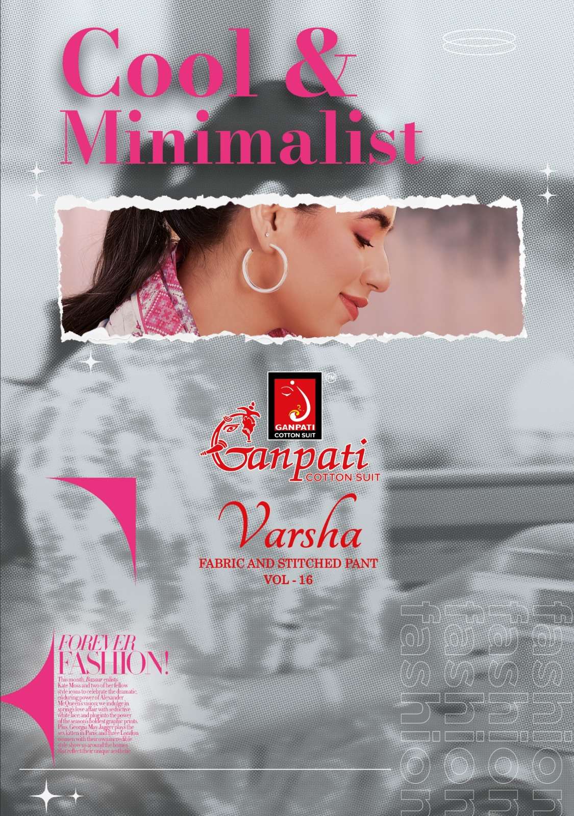 GANPATI VARSHA PANT VOL 16 COTTON PRINTED PAKISTANI SUIT REGULAR FASHION BUY UK & US