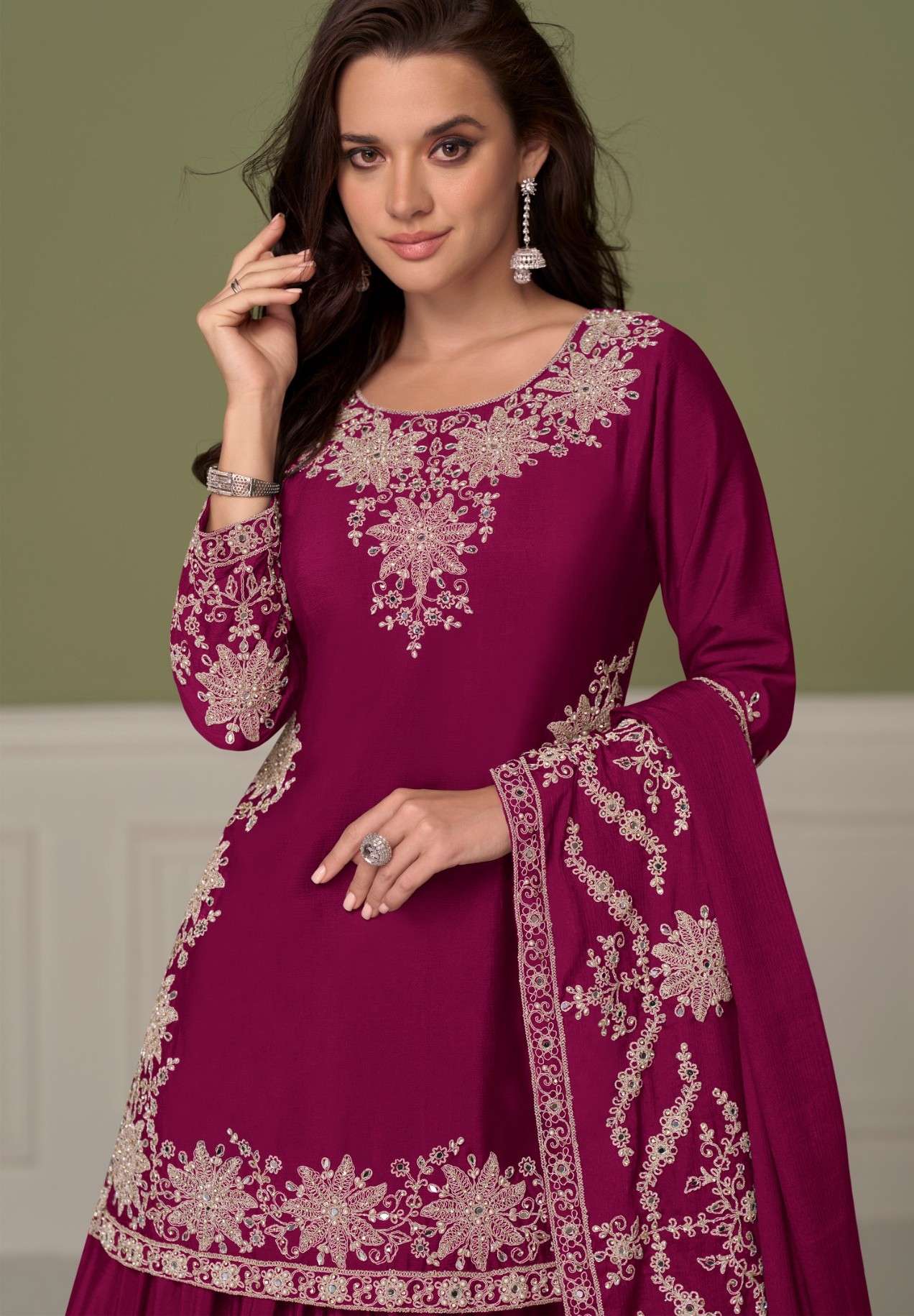 GULKAYRA DESIGNER SAADGI HEAVY SHARARA SUIT WEDDING APPREAL CLASSIC BUY