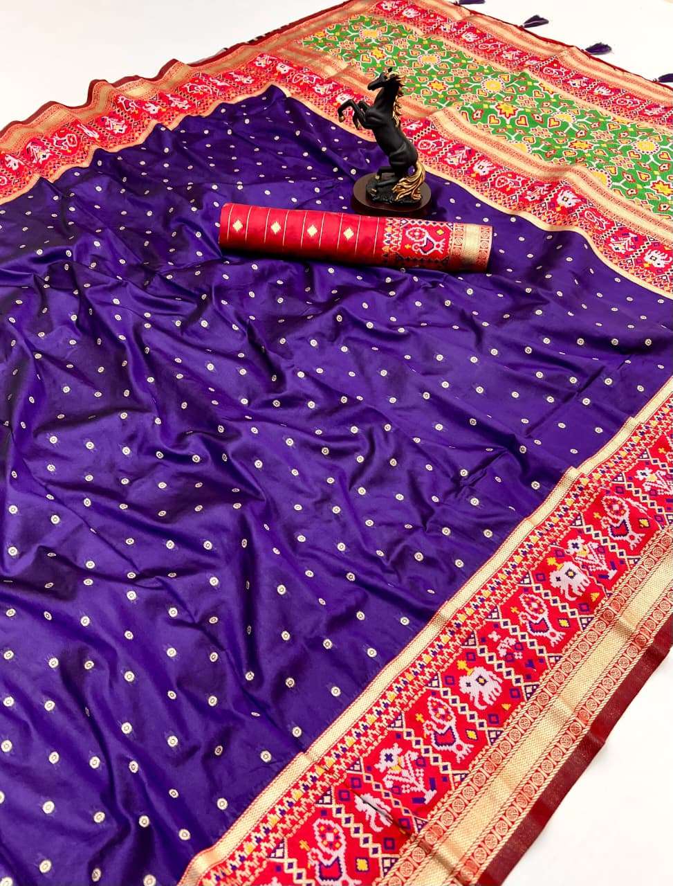  HAILEY VOL 18 SOFT SILK PREMIUM PATOLA WINTER WEAR SAREE RESELLER IN SURAT