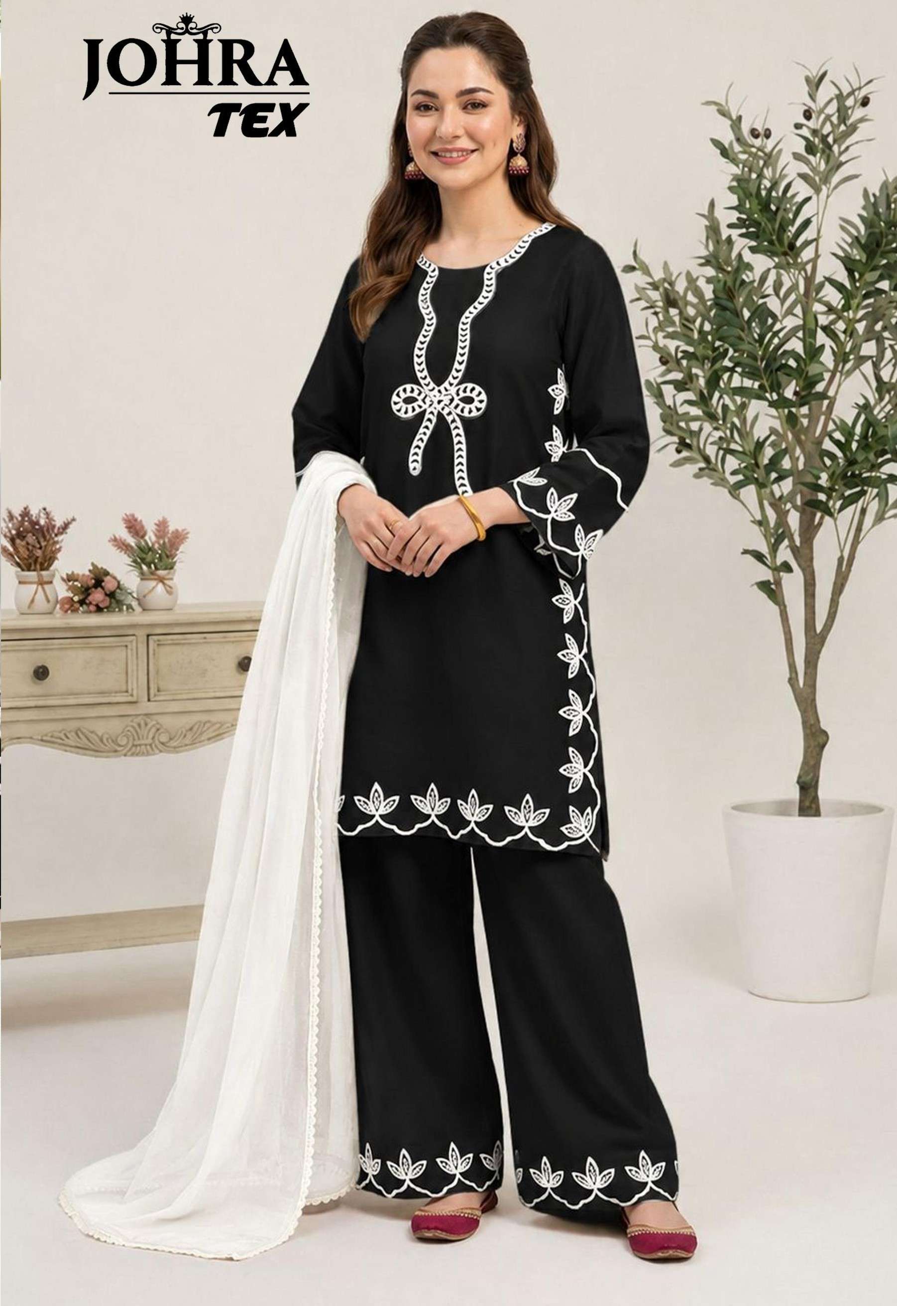 JOHRA TEX JT 201 REYON BLACK SUIT AUTHENTIC ROOTED VIBE AFFORDABLE EVERYDAY STITCHED APPAREL