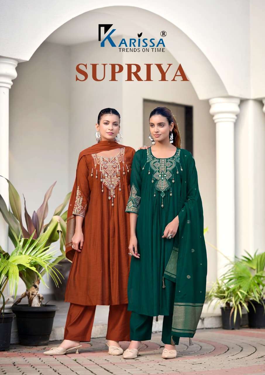 KARISSA SUPRIYA SILK WITH COTTON THE TIMELESS SHALWAR AND DUPATTA TRADITION
